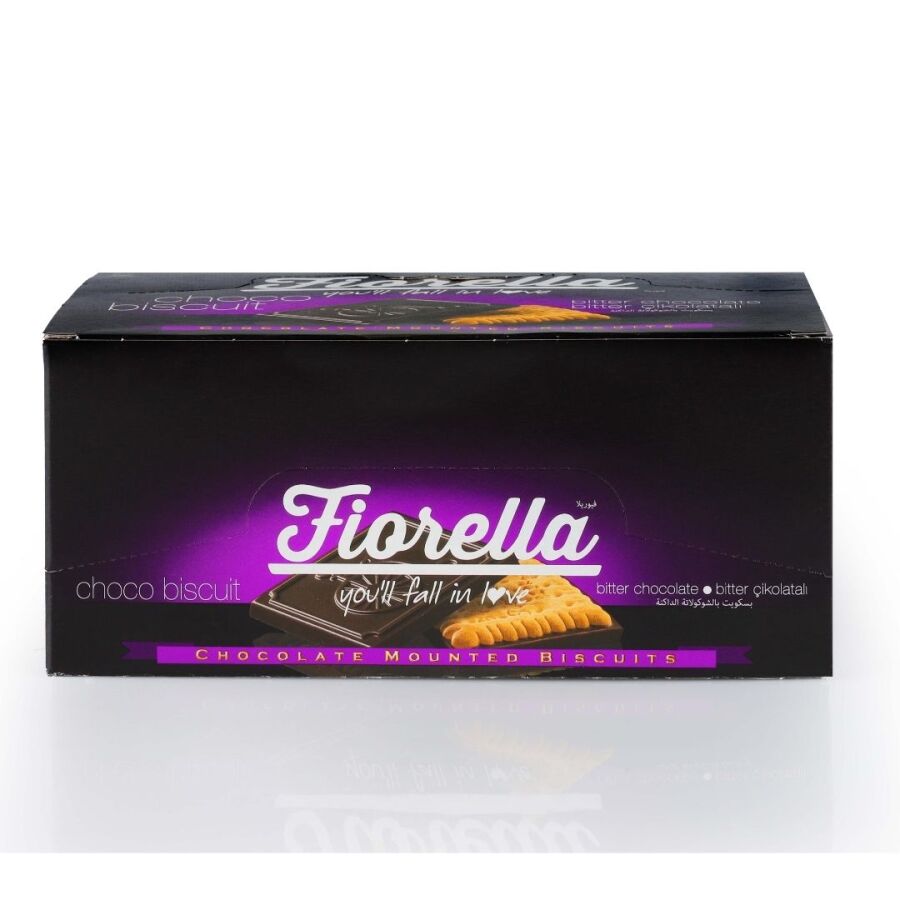 Fiorella Chocobiscuit Bitter Çikolatalı Bisküvi 102 Gr. 6 Adet (1 Kutu) - 5