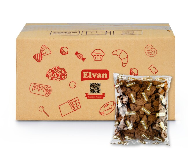 Chipsy Hayvan Figürlü Kakaolu Bisküvi 200 Gr. 10 Adet (1 Kutu) - 2