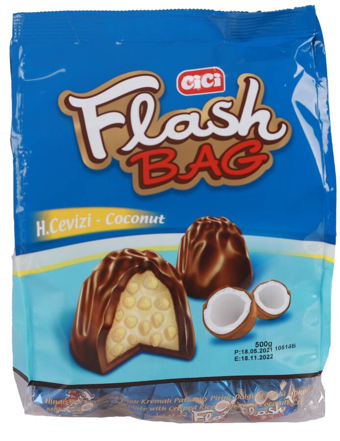 Cici Flash Bag Coconut 500 Grams (1 Bag) - 1