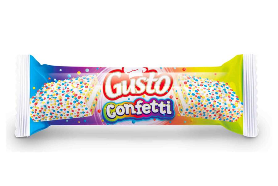 Cici Gusto Confetti Cake 40 Gr. 24 Pieces (1 Pack) - 2