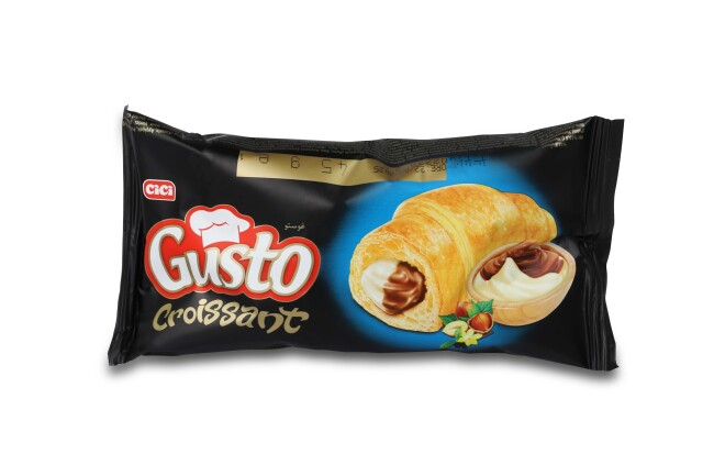 Cici Gusto Croissant Chocolate Vanilla 40 Grams 6 Pieces (1 Box) - 3