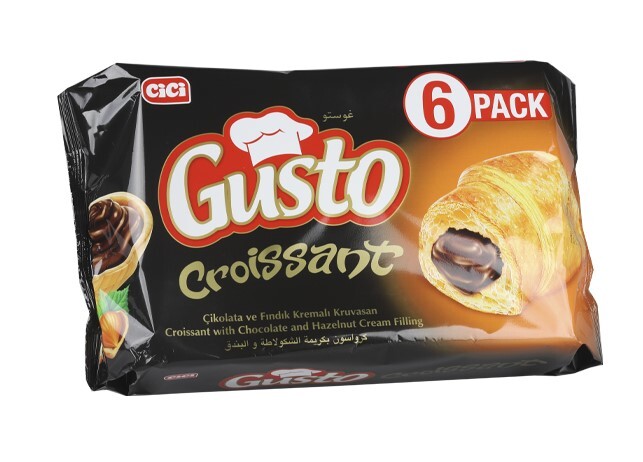 Cici Gusto Kruvasan Çikolatalı 40 Gr. 6 Adet (1 Kutu) - 4