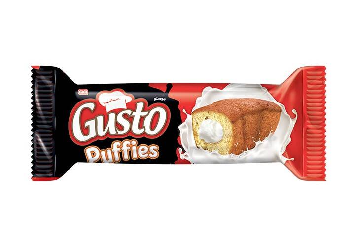 Cici Gusto Puffies Milk Cake 35 Gr. 24 Pieces (1 Box) - 2