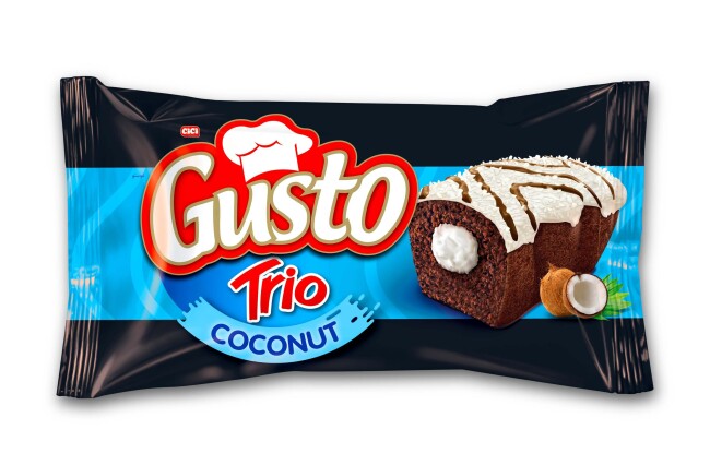 Cici Gusto Trio Coconut Flavored and Cocoa 40Gr. 24 Pieces (1 Box) - 2