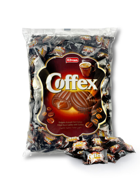 Coffex Kahveli Şeker 1000 Gr. (1 Poşet) - Elvan