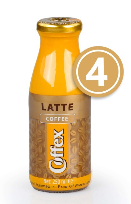 Coffex Latte Soğuk Kahve 250 Ml. 4 lü Paket - 1