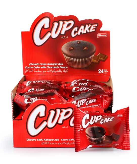 Cupcake 20 Gr. 24 Adet (1 Kutu) - Elvan