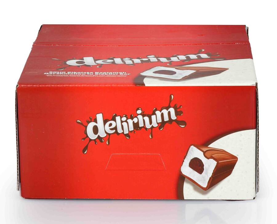 Delirium Sütlü Çikolatalı Marshmallowlu Bar 28 Gr. 24 Adet (1 Kutu) - 3