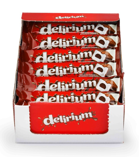 Delirium Sütlü Çikolatalı Marshmallowlu Bar 28 Gr. 24 Adet (1 Kutu) - 4