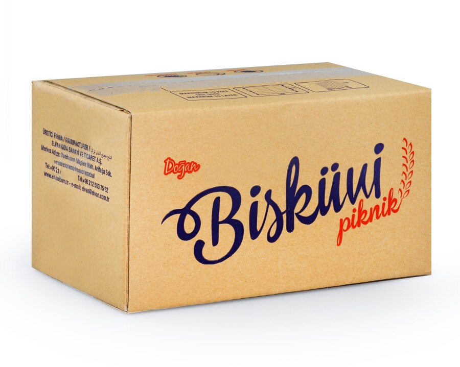 Doğan Karamelli Piknik Bisküvi 80 Gr. 24 Adet (1 Kutu) - 3