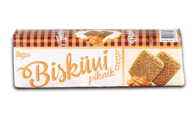 Doğan Karamelli Piknik Bisküvi 80 Gr. 24 Adet (1 Kutu) - 2