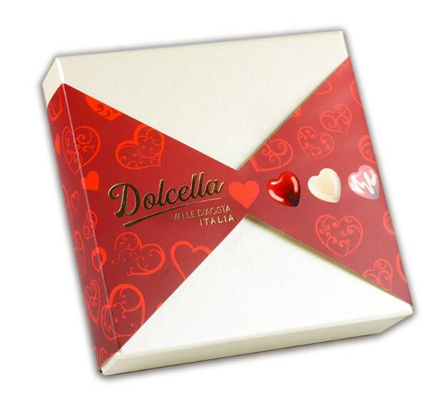 Dolcella Heart Chocolate 120 Gram (1 Pack) - 1