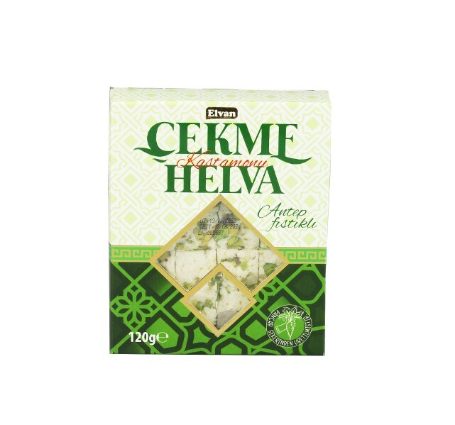 Elvan Çekme Helva Antep Fıstıklı 120 Gr. (1 Paket) - 2