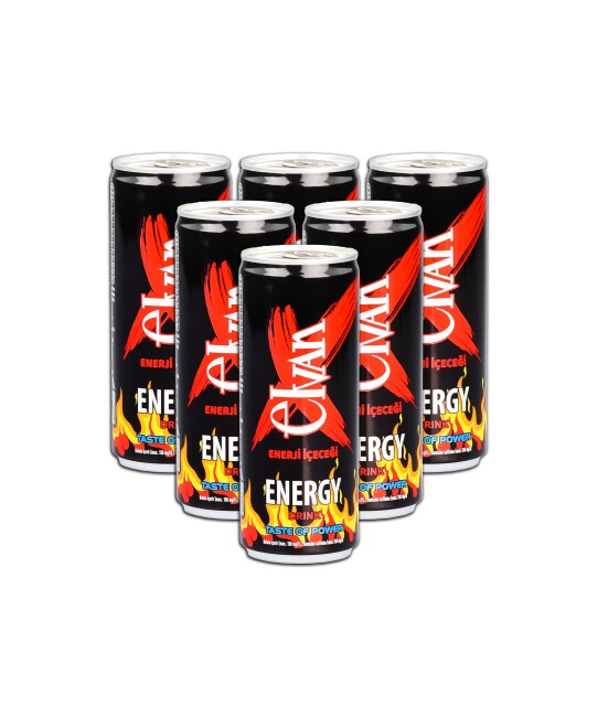 Elvan Enerji İçeceği 250 ML. 6'lı Paket - 1