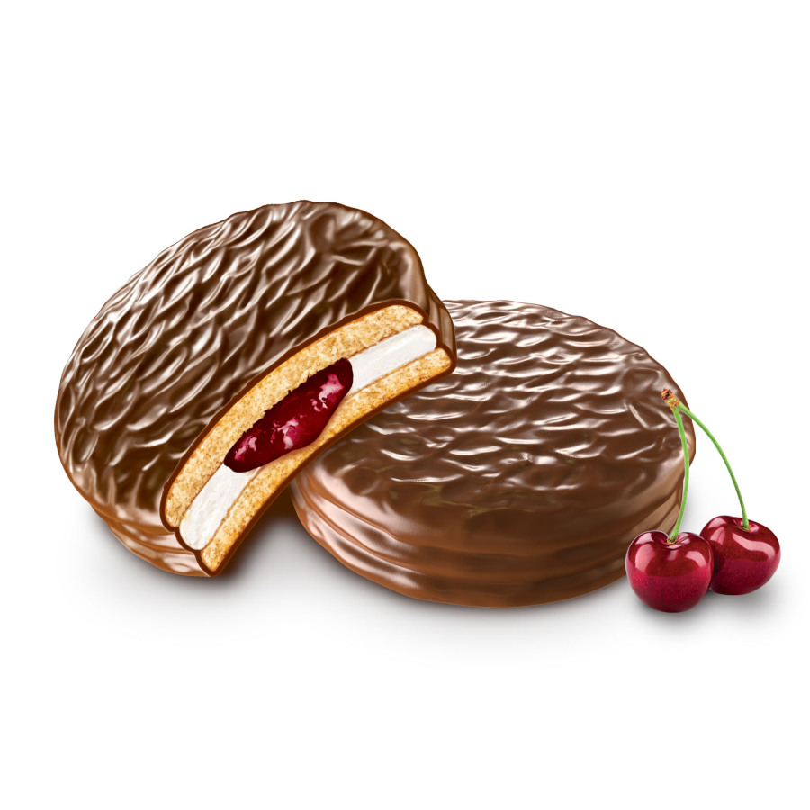 Elvan Holiday Sour Cherry Sandwich Biscuit 30 Gr. 24 of 1(Pack) - 6