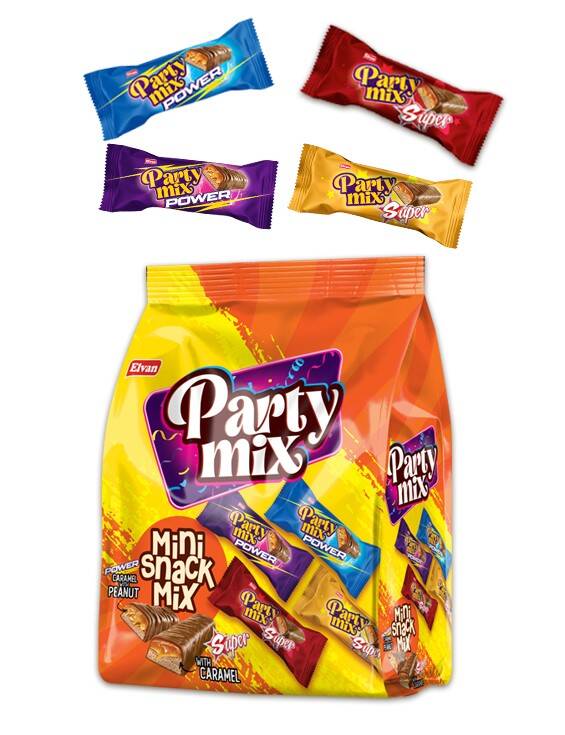 Elvan Party Mix Mini Bar 400 Gr. (1 Bag) - 1