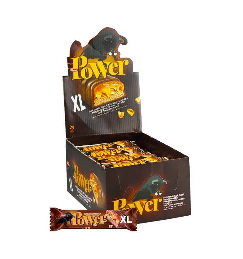 Elvan Power XL Bar 40 Gr. 24 Pieces (1 Box) - 1