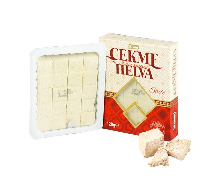 Elvan Pull Halva Plain 120 Gr. (1 package) - 1