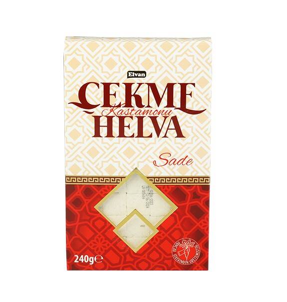 Elvan Pull Halva Plain 240 Gr. (1 package) - 2