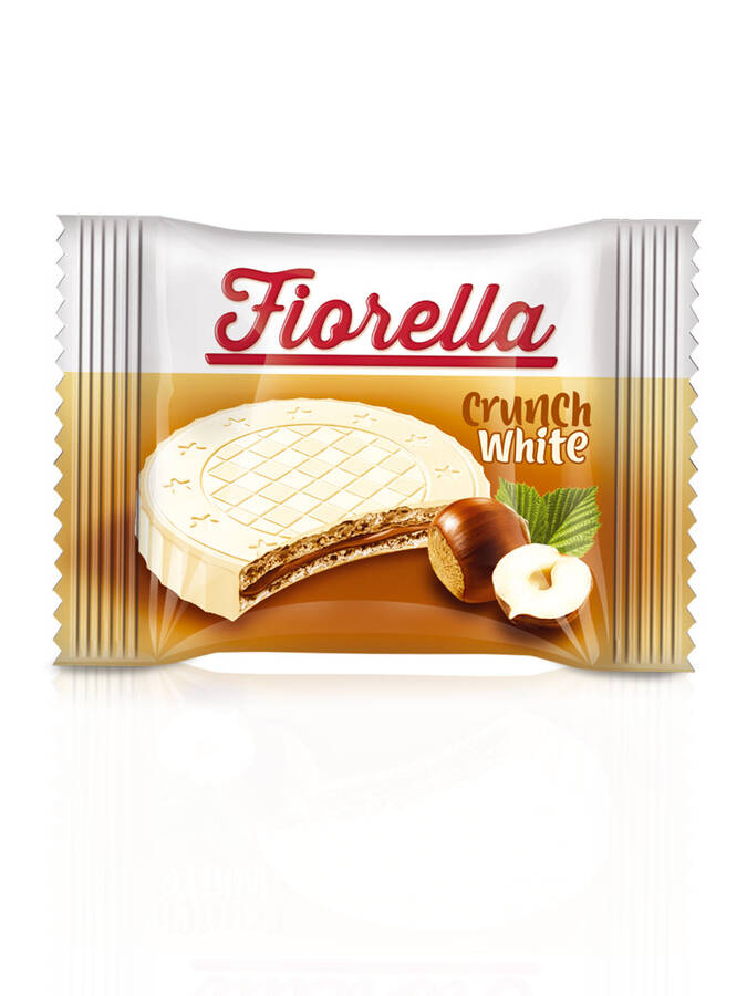 Fiorella Crunch Beyaz Çikolatalı Gofret 20 Gr. 24'lü (1 Paket) - 3