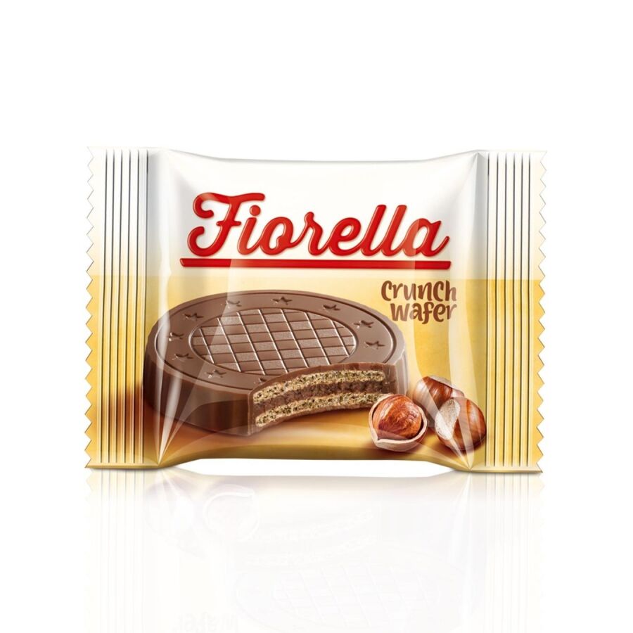 Fiorella Crunch Chocolate Wafer 20 Gr. 3 pcs 6 Pack - 2