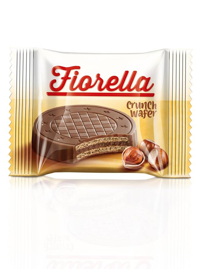 Fiorella Crunch Çikolatalı Gofret 20 Gr. 24'lü (1 Paket) - 2