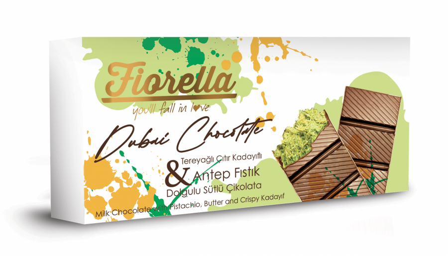 Fiorella Dubai Çikolatası 200 Gr. (1 Paket) - 1