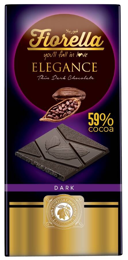 Fiorella Elegance Dark Chocolate Tablet 70 Gr. 1 Piece - 1