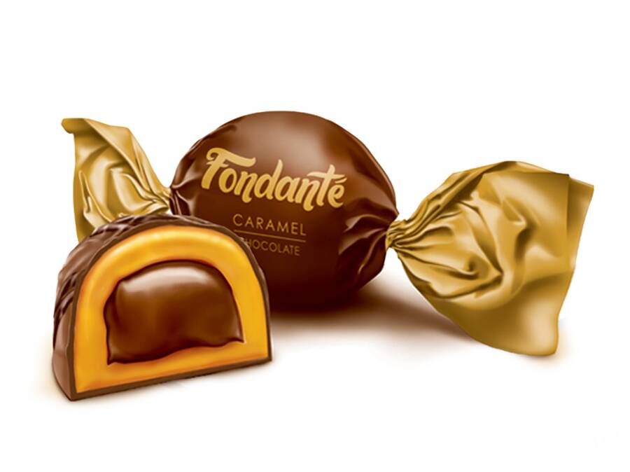 Fondante Caramel Toffee 1000 Gr. (1 Bag) - 4