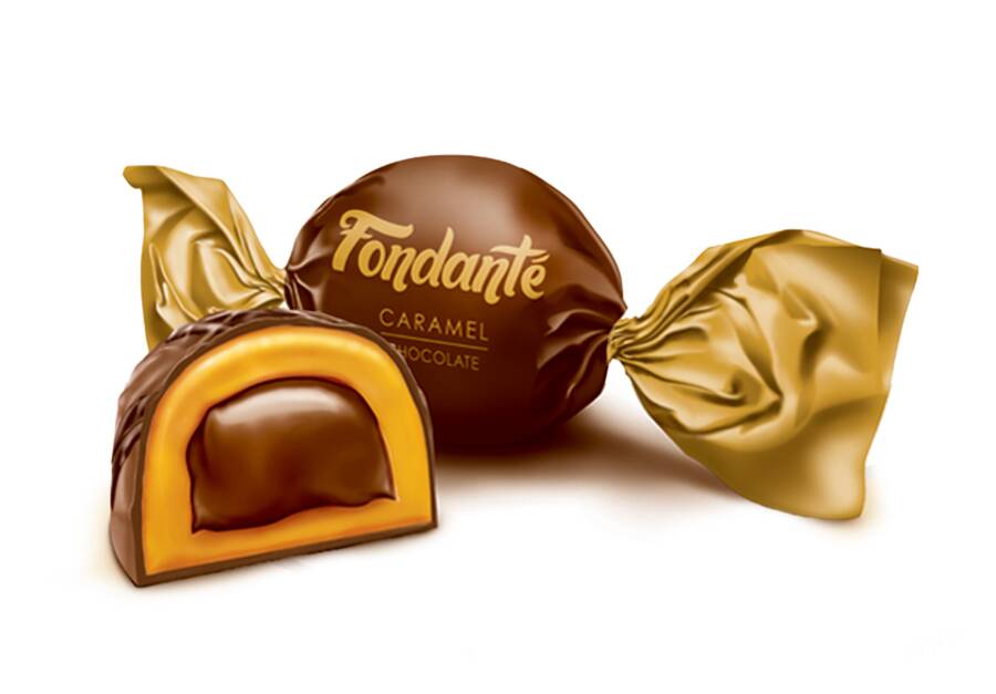 Fondante Caramel Toffee 500 Gr. (1 Bag) - 4