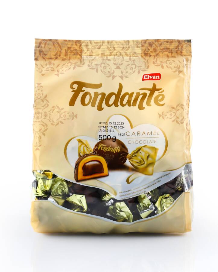 Fondante Caramel Toffee 500 Gr. (1 Bag) - 2