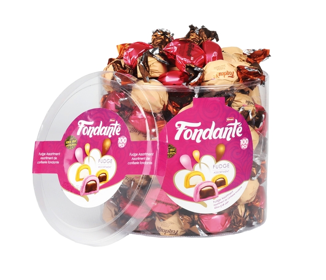 Fondante Fudge Mix 1000 Gr. Silindir (1 Paket) - Fondante