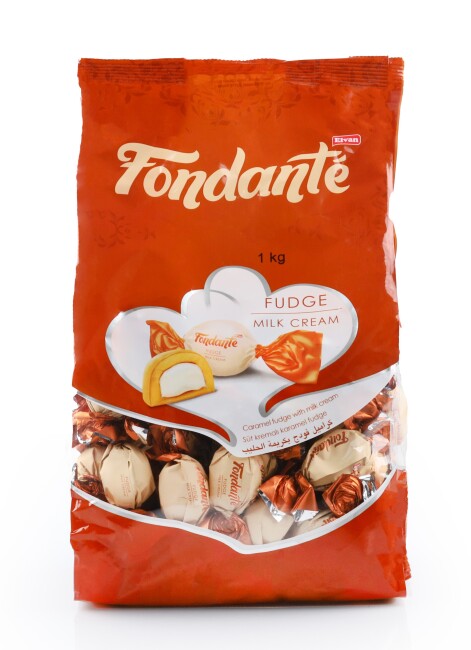 Fondante Sütlü Fudge 1000 Gr. (1 Poşet) - Fondante