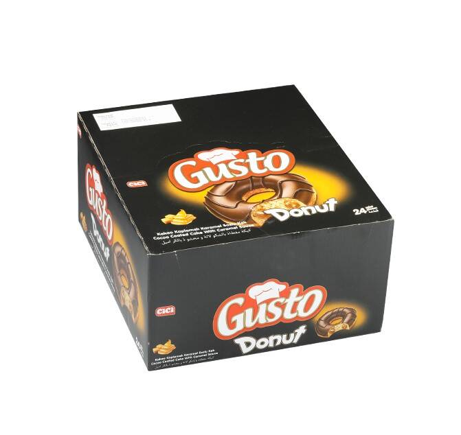 Gusto Donut Caramel Cake 35 Gr. 24 Pieces (1 Box) - 4