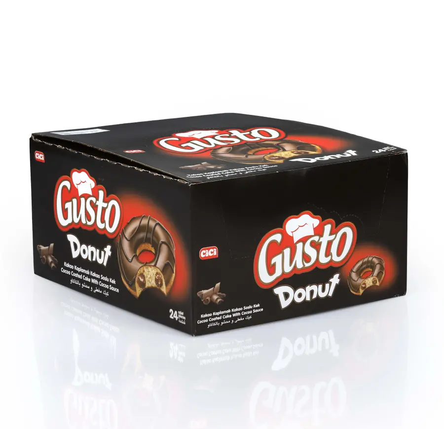 Gusto Donut Kakaolu Kek 35 Gr. 24'lü (1 Kutu) - 4