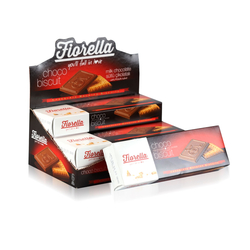 Fiorella Chocobiscuit Milk Chocalate 102 Gr. 6 Pcs (1 Box) - 1