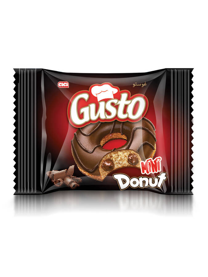 Gusto Donut Cocoa 24 pcs (1 Box) - 1