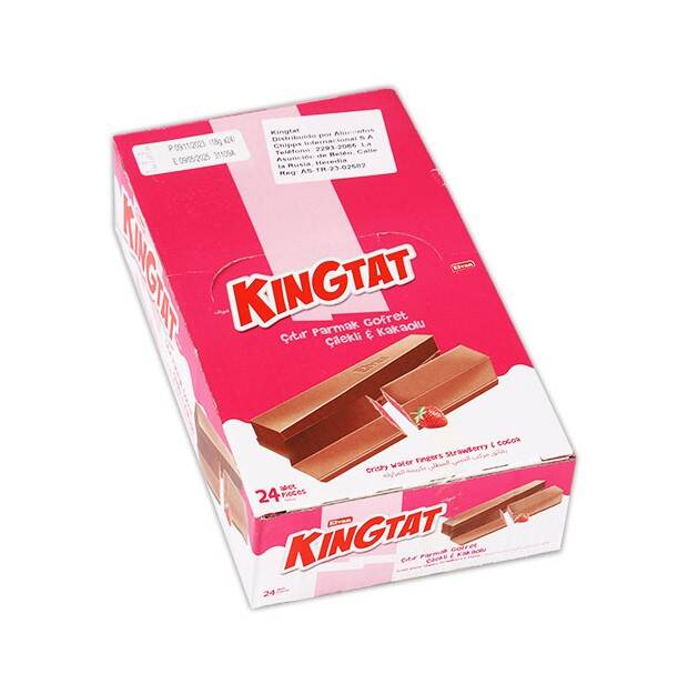 King Tat Strawberry 18 Gr. 24 pcs (1 Box) - 3