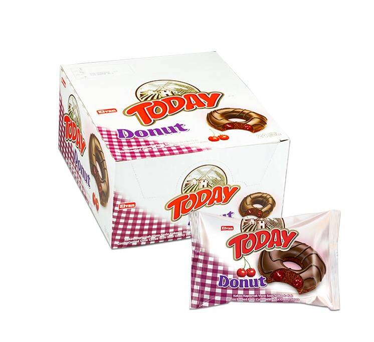 Donut Cherry 35 Gr. 24 pcs (1 Box) - 3