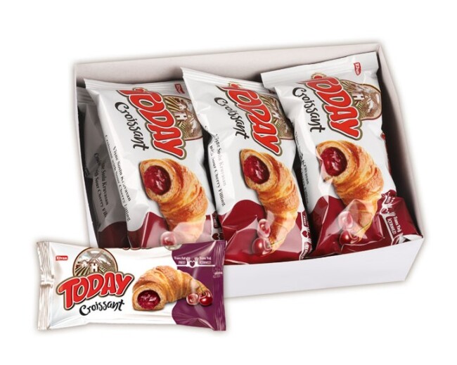  Today Croissant Cherry 45 Gr. 6 pcs (1 Box) - 2