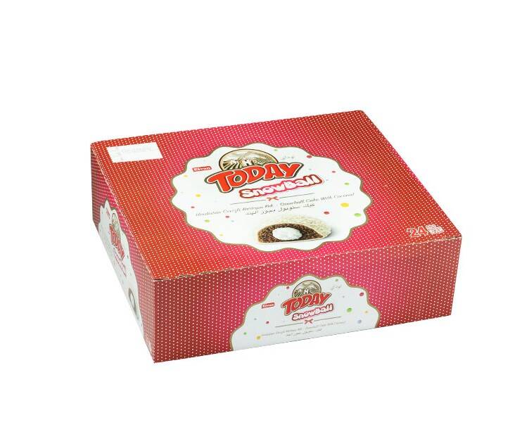 Today Snowball Coconut Cake 40 Gr. 24 pcs (1 Box) - 3