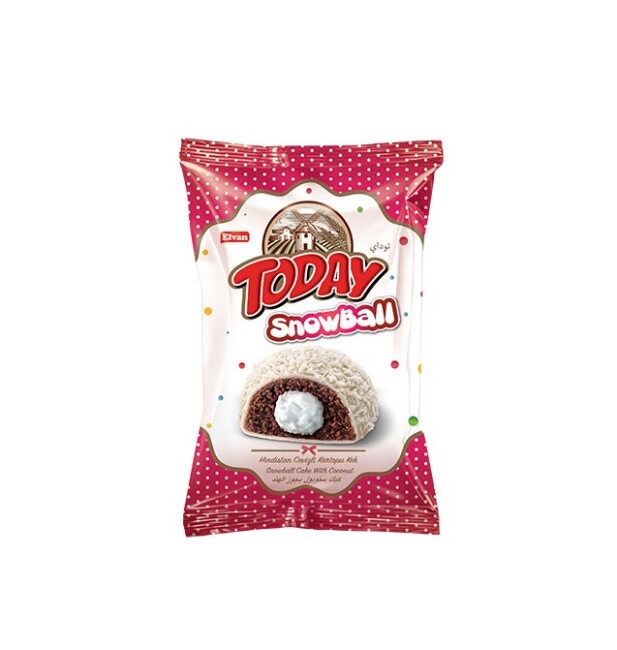 Today Snowball Coconut Cake 40 Gr. 24 pcs (1 Box) - 4