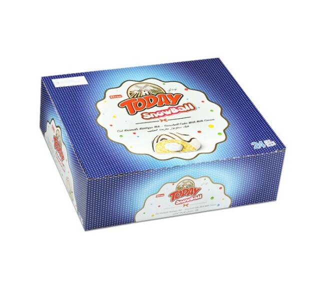 Today Snowball Milky Cake 40 Gr. 24 pcs (1 Box) - 3