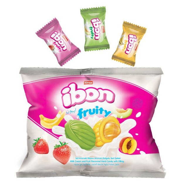 Ibon Milky Fruity Candy 300g (1 Pack) - 1