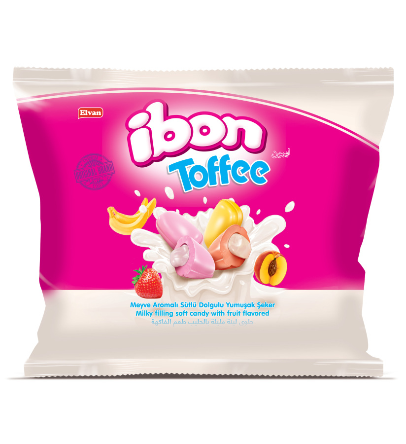 Ibon Toffee Sütlü Meyveli Şeker 300 Gr. (1 Paket) - 3