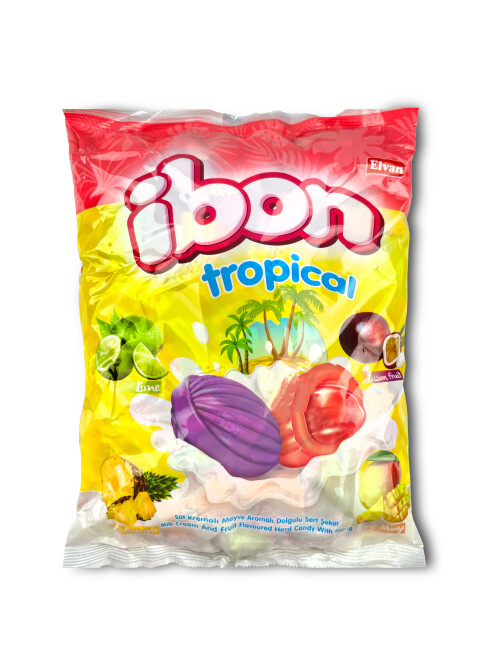 Ibon Tropical Sütlü Meyveli Şeker 1000 Gr. (1 Poşet) - 3