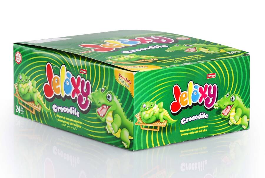 Jelaxy Crocodile (Crocodile) 20 Gr. 24 Pieces (1 Box) - 4