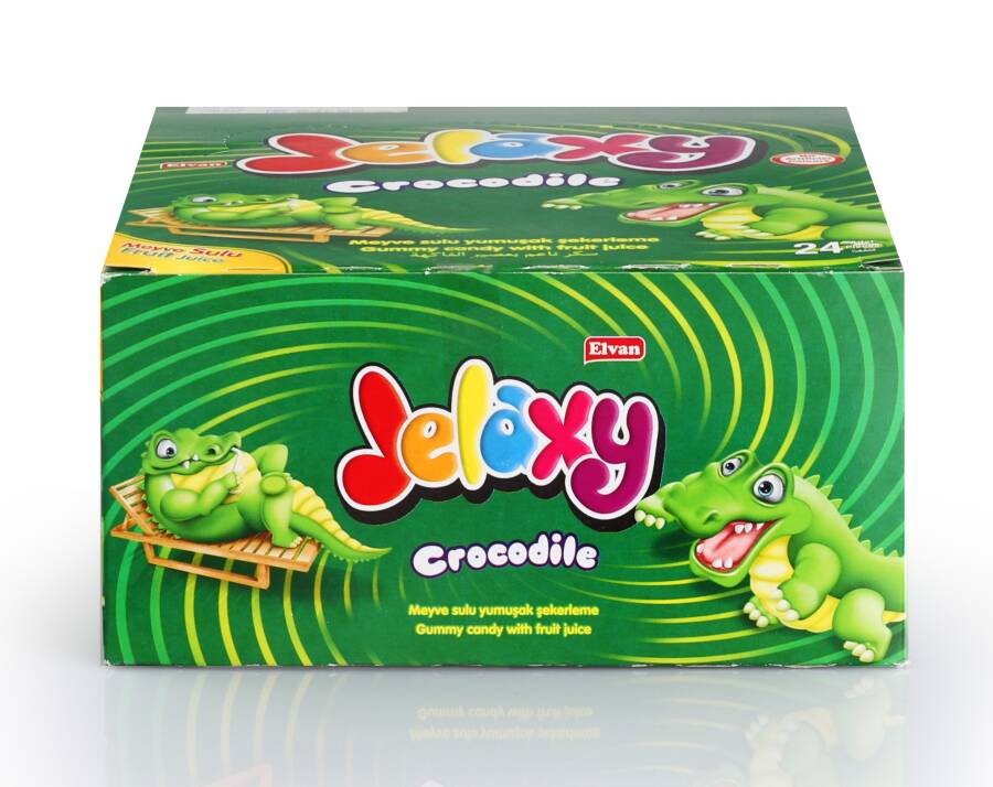 Jelaxy Crocodile (Crocodile) 20 Gr. 24 Pieces (1 Box) - 6