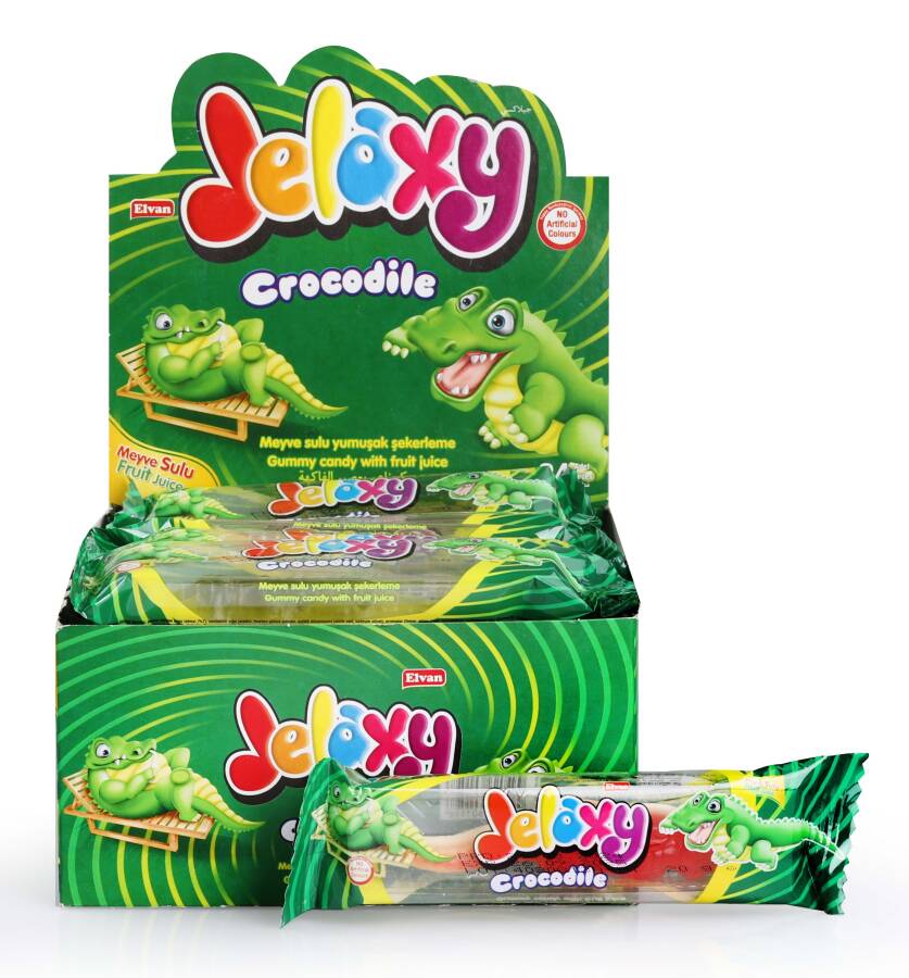 Jelaxy Crocodile (Crocodile) 20 Gr. 24 Pieces (1 Box) - 1