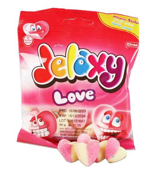 Jelaxy Heart 80 Gram 12 Pieces - 2